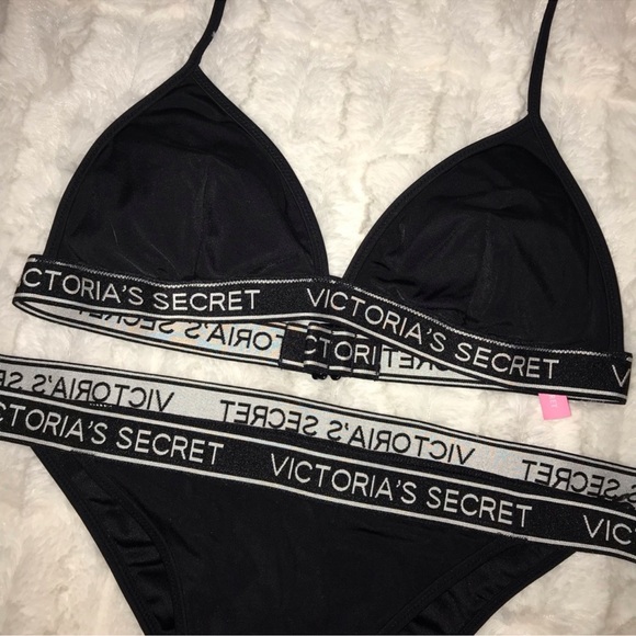 Victoria's Secret logo bikini top only - Picture 1 of 7